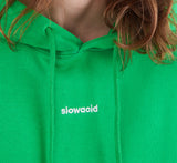 スローアシッド(SLOW ACID)  Signature Logo Hoodie (GREEN)