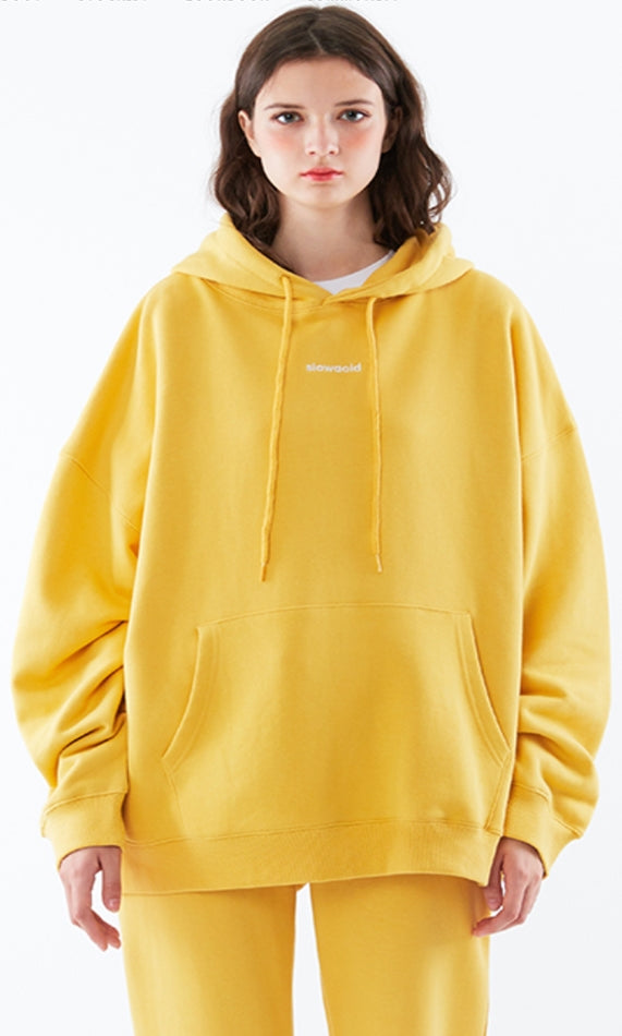 スローアシッド(SLOW ACID)   Signature Logo Hoodie (YELLOW)