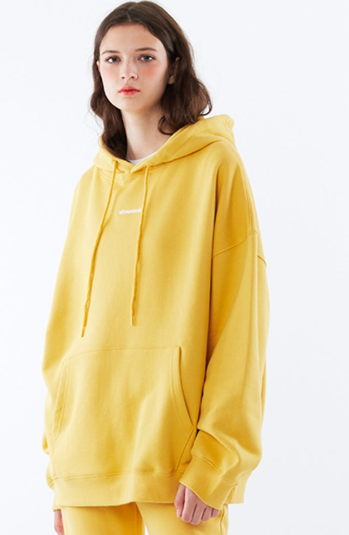 スローアシッド(SLOW ACID)   Signature Logo Hoodie (YELLOW)