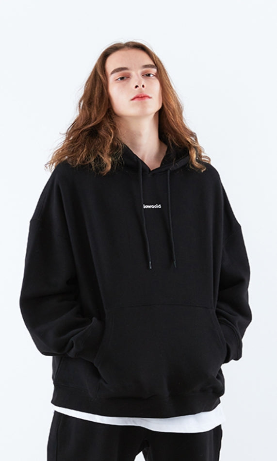 スローアシッド(SLOW ACID) Signature Logo Hoodie (BLACK)