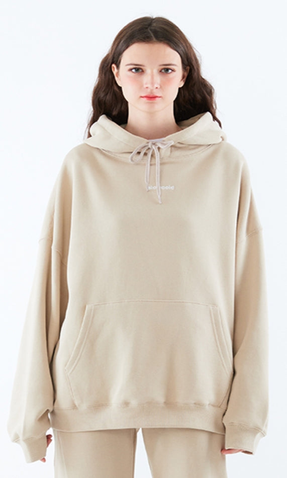 スローアシッド(SLOW ACID)Signature Logo Hoodie (SAND BEIGE)
