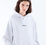 スローアシッド(SLOW ACID)  Signature Logo Hoodie (MELANGE WHITE)