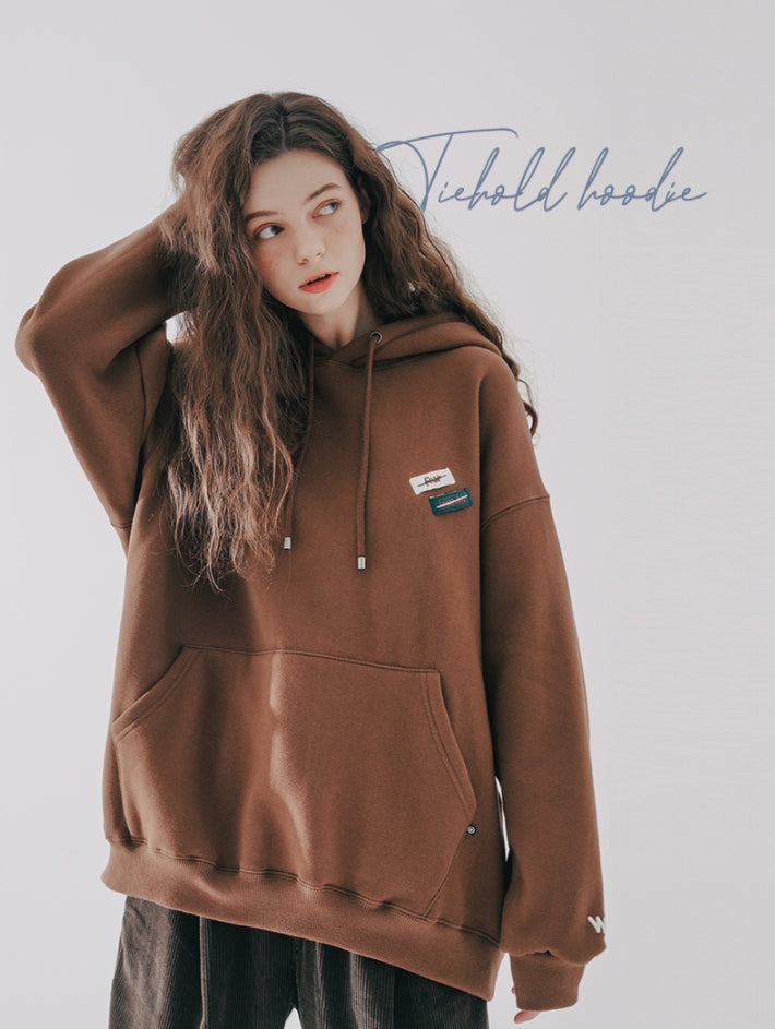 ダブルユーブイプロジェクト(WV PROJECT)  Tie Hold Hood Brown JJHD7408