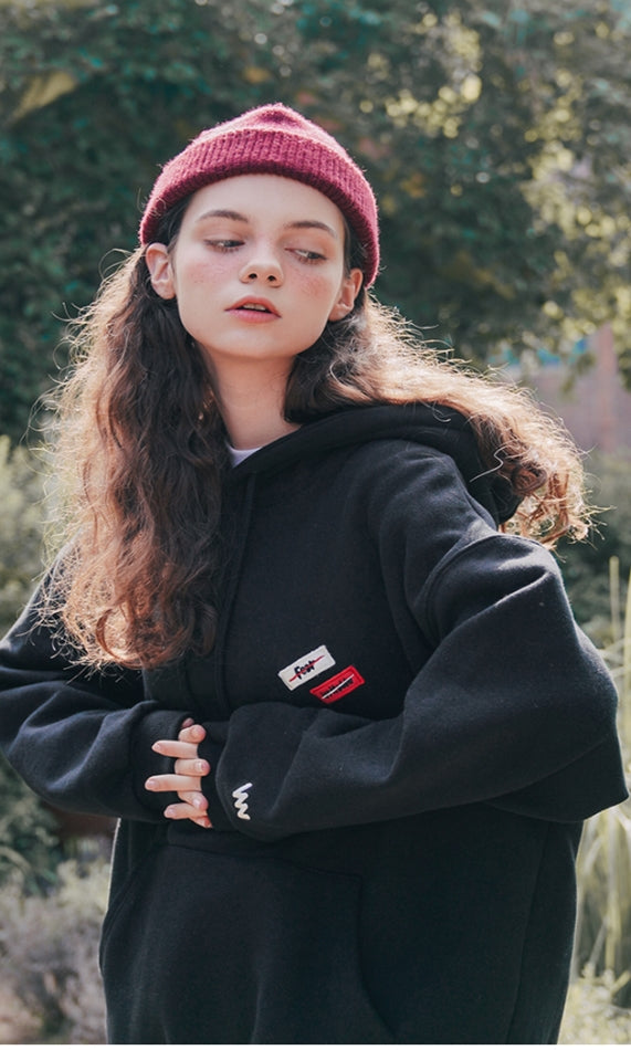 ダブルユーブイプロジェクト(WV PROJECT)  Tie Hold Hood Black JJHD7408