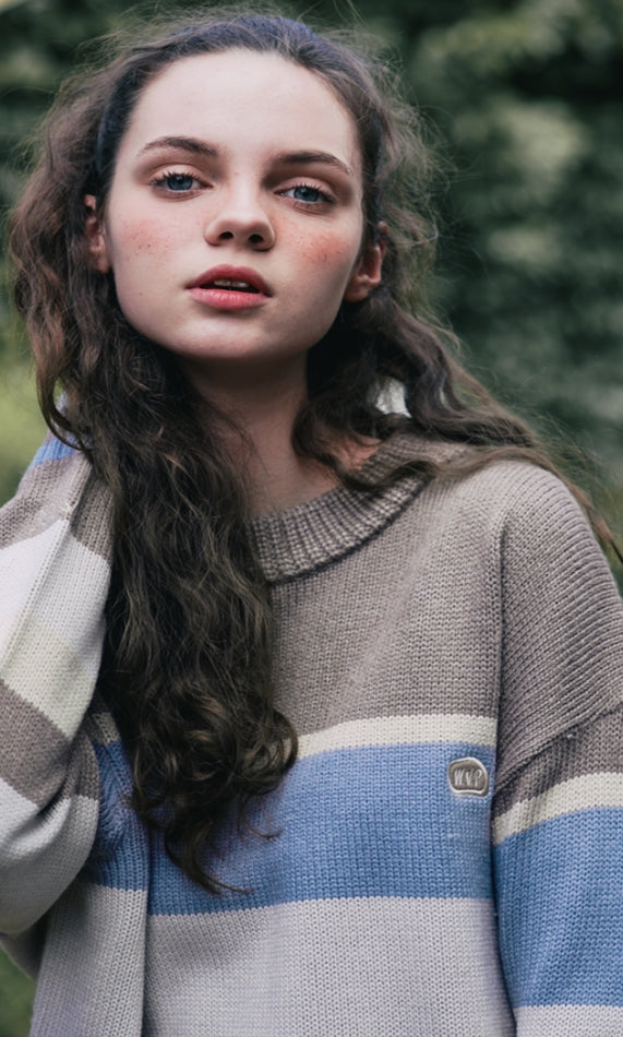 ダブルユーブイプロジェクト(WV PROJECT) Bread Round Knit Cocoa MJKN7410