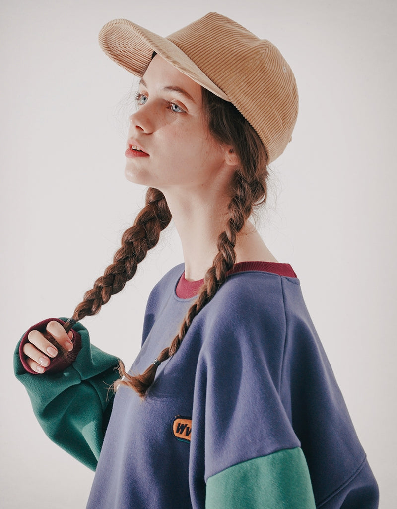 ダブルユーブイプロジェクト(WV PROJECT) Blending Sweatshirt Navy MJMT7404