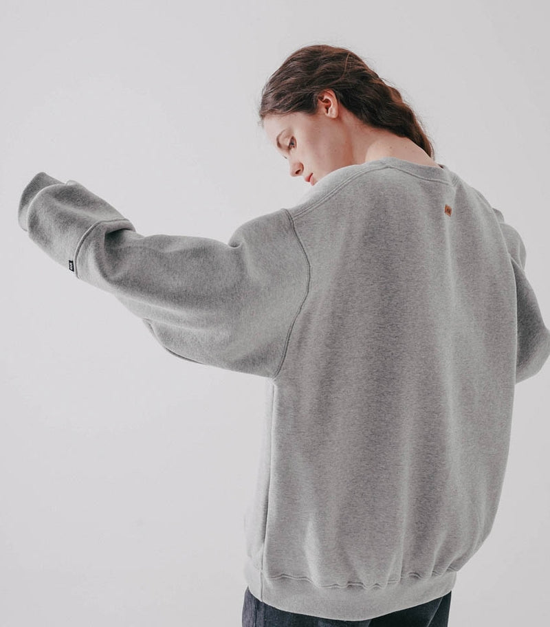 ダブルユーブイプロジェクト(WV PROJECT) Frenny Sweatshirt Gray MJMT7407