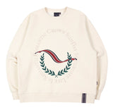 ロマンティッククラウン(ROMANTIC CROWN) CEREMONY LAUREL SWEATSHIRT_OATMEAL