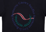 ロマンティッククラウン(ROMANTIC CROWN) CEREMONY LAUREL SWEATSHIRT_NAVY