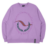 ロマンティッククラウン(ROMANTIC CROWN) CEREMONY LAUREL SWEATSHIRT_PURPLE