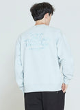 ロマンティッククラウン(ROMANTIC CROWN) CEREMONY LAUREL SWEATSHIRT_SKY BLUE