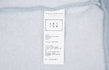 ロマンティッククラウン(ROMANTIC CROWN) STRIPE BANDING HOODIE_SKY BLUE