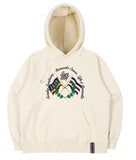 ロマンティッククラウン(ROMANTIC CROWN) SUNDAY SYNDROME FLAG HOODIE_OATMEAL
