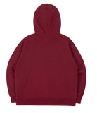 ロマンティッククラウン(ROMANTIC CROWN) SUNDAY SYNDROME FLAG HOODIE_BURGUNDY