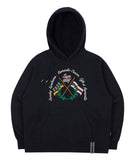 ロマンティッククラウン(ROMANTIC CROWN) SUNDAY SYNDROME FLAG HOODIE_NAVY