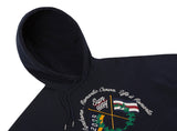 ロマンティッククラウン(ROMANTIC CROWN) SUNDAY SYNDROME FLAG HOODIE_NAVY