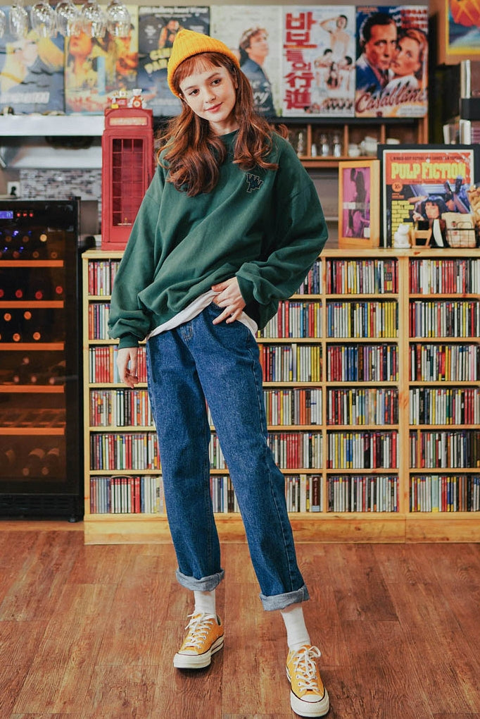 ダブルユーブイプロジェクト(WV PROJECT) Double Square Man to Man Green CJMT7370