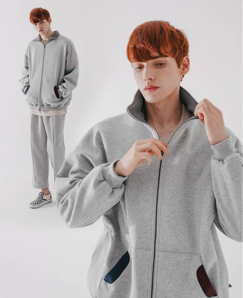 ダブルユーブイプロジェクト(WV PROJECT)  Pound Zip-up Grey MJOT7416