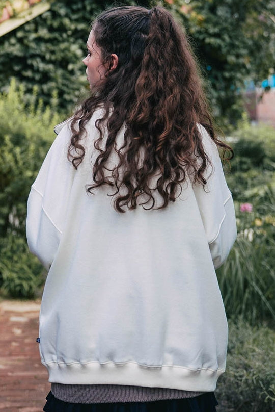 ダブルユーブイプロジェクト(WV PROJECT)  Pound Zip-up Cream MJOT7416