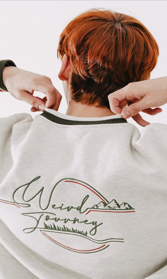 ダブルユーブイプロジェクト(WV PROJECT) Taylor Man-to-Man Oatmeal MJMT7433