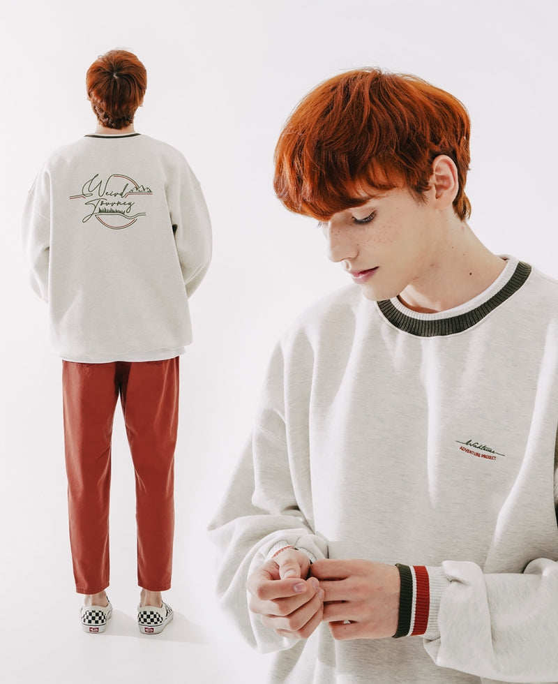 ダブルユーブイプロジェクト(WV PROJECT) Taylor Man-to-Man Oatmeal MJMT7433