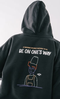 ダブルユーブイプロジェクト(WV PROJECT)  Perkins Hood Black MJHD7431