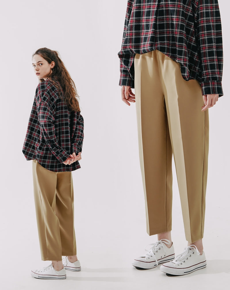 ダブルユーブイプロジェクト(WV PROJECT)  Ciabatta Wide Banding Slacks Beige CJLP7425