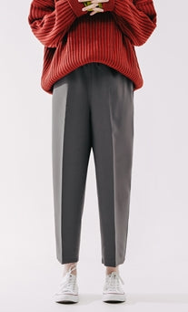 ダブルユーブイプロジェクト(WV PROJECT)  Ciabatta Wide Banding Slacks Grey CJLP7425