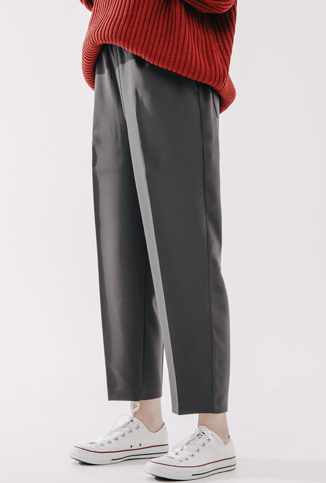 ダブルユーブイプロジェクト(WV PROJECT)  Ciabatta Wide Banding Slacks Grey CJLP7425