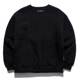 パーステップ(PERSTEP) ROUGH KING SWEATSHIRT BLACK SMMT4387