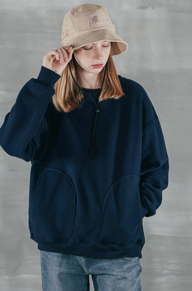 パーステップ(PERSTEP) ROUGH KING SWEATSHIRT NAVY SMMT4387