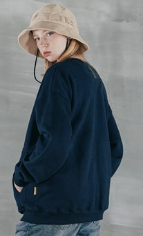 パーステップ(PERSTEP) ROUGH KING SWEATSHIRT NAVY SMMT4387