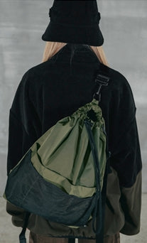 パーステップ(PERSTEP) SLINKY TWO-WAY BAG KHAKI DEBG4366