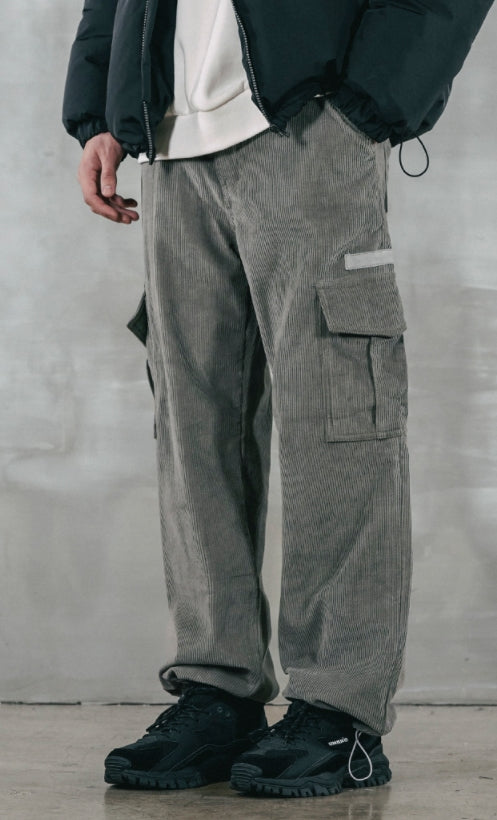 パーステップ(PERSTEP) POCKET CORDUROY PANTS GREY JULP4384