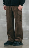 パーステップ(PERSTEP) POCKET CORDUROY PANTS BROWN JULP4384