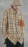 パーステップ(PERSTEP) TOPIC CHECK SHIRT BEIGE SMLS4380