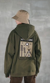 パーステップ(PERSTEP) ADVENTURE HOODIE KHAKI DEHD4381