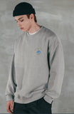 パーステップ(PERSTEP) CARRY ON SWEATSHIRT GREY SMMT4383