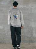 パーステップ(PERSTEP) CARRY ON SWEATSHIRT GREY SMMT4383