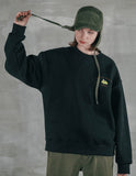 パーステップ(PERSTEP) CARRY ON SWEATSHIRT BLACK SMMT4383