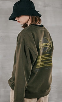 パーステップ(PERSTEP) MOVEMENT SWEATSHIRT KHAKI MSMT4377
