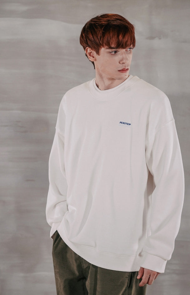 パーステップ(PERSTEP) MOVEMENT SWEATSHIRT IVORY MSMT4377