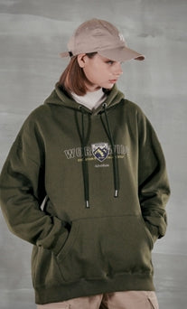 パーステップ(PERSTEP) WORLDWIDE HOODIE KHAKI JUHD4371