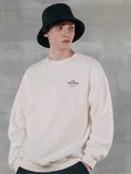 パーステップ(PERSTEP) SEMI CIRCLE MOUNTAIN SWEATSHIRT IVORY BJMT4367