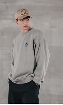 パーステップ(PERSTEP) CLIMB SWEATSHIRT GREY JUMT4370