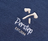 パーステップ(PERSTEP) NEVERSHOP HOODIE NAVY JUHD4374