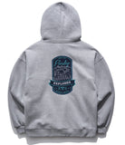 パーステップ(PERSTEP) NEVERSHOP HOODIE GREY JUHD4374