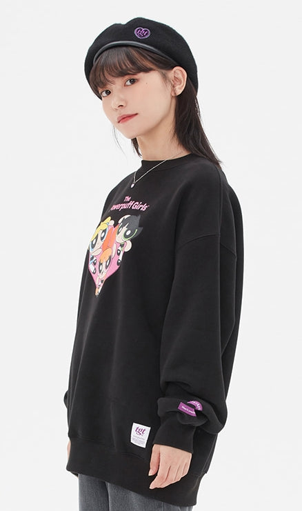 TARGETTO(ターゲット) [PPG I TGT]FRIENDS SWEAT SHIRT_BLACK