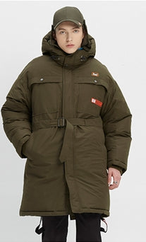 ベドインベド(BADINBAD)  WINTER HUNTING PARKA_KHAKI