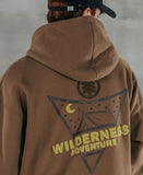 パーステップ(PERSTEP) WILDERNSS HOODIE BROWN BJHD4372